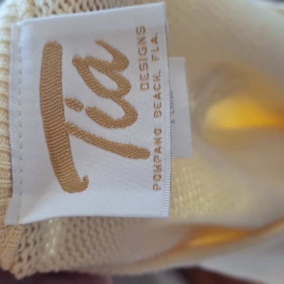 Parrots Tropical sweater Parrots Tia Designs yellow cardigan  size Extra Large - Picture 9 of 10